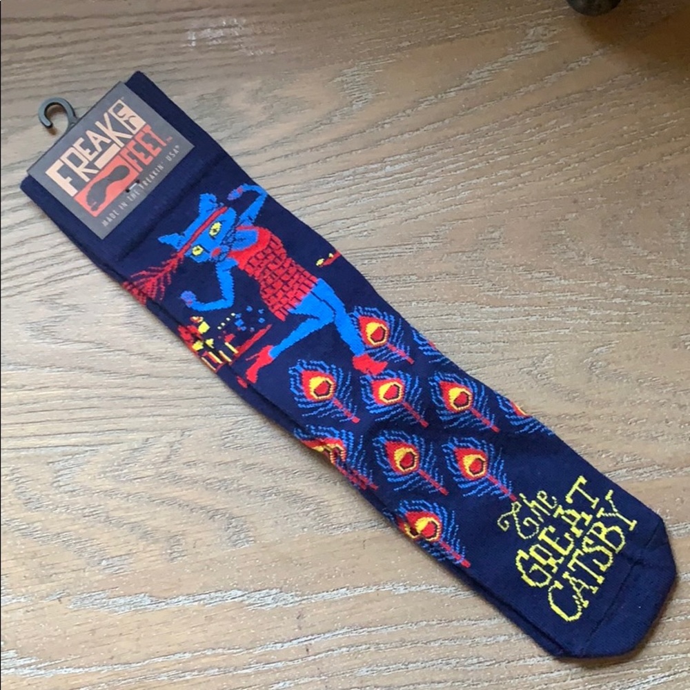 Freak Feet Socks- the “great catsby”